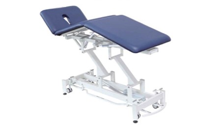 3 Section Medistar Electric Treatment Table - Raised Centre